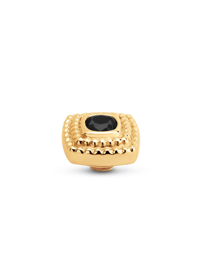 Melano vivid meddy Maze Black Goudkleurig
