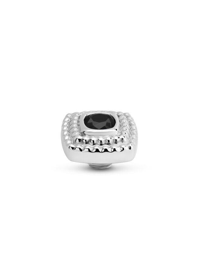 Melano vivid meddy Maze Black Zilverkleurig