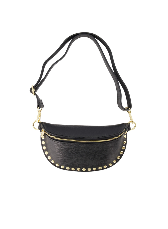 Jewelz tas Debby Classic Grain Zwart/Goudkleurig