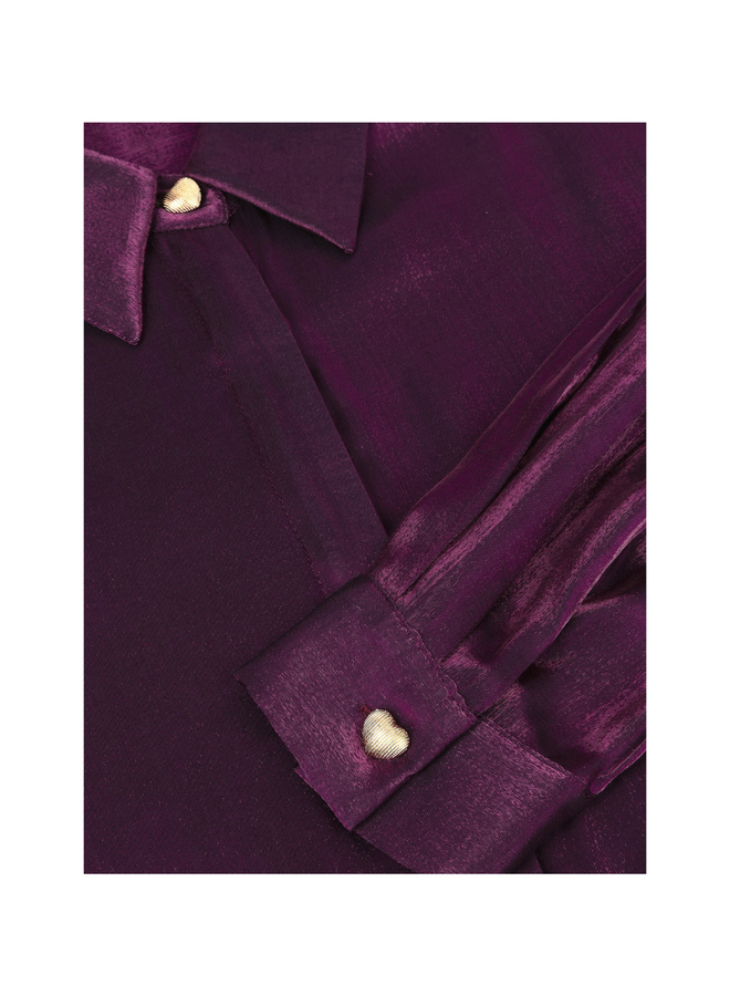 Blouse Lindsey Aubergine