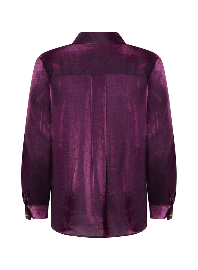 Blouse Lindsey Aubergine