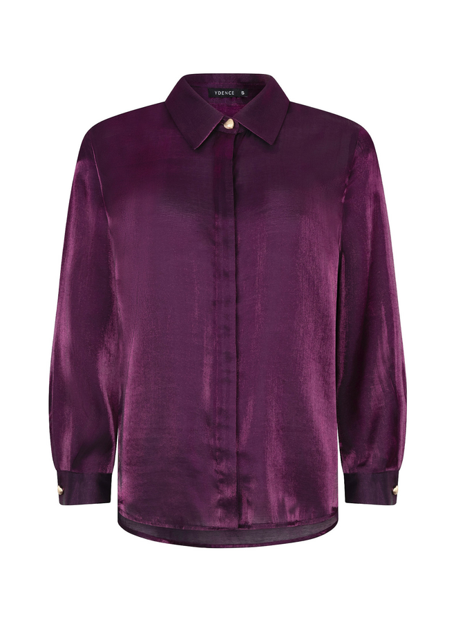 Blouse Lindsey Aubergine