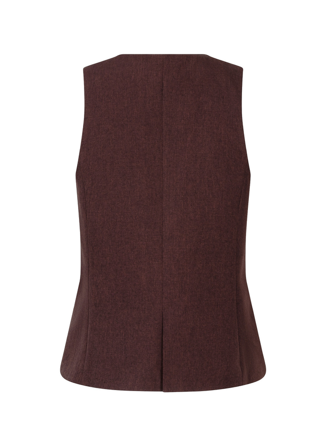 Gilet Mellie Brown