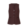 Gilet Mellie Brown