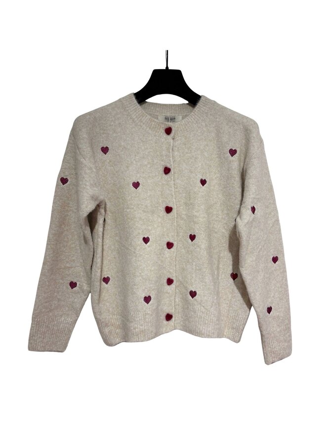 Vest Mira Beige/Bordeaux Onesize