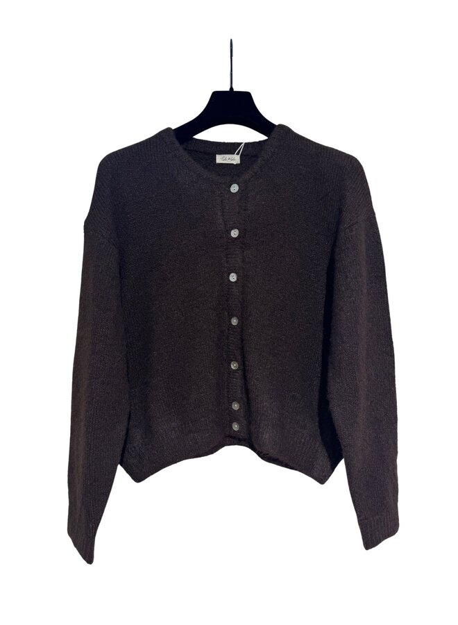 Vest Nina Chocoladebruin Onesize