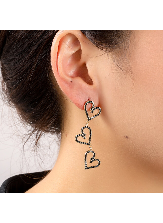 Day & Eve oorbellen E56282-2 Goudkleurig