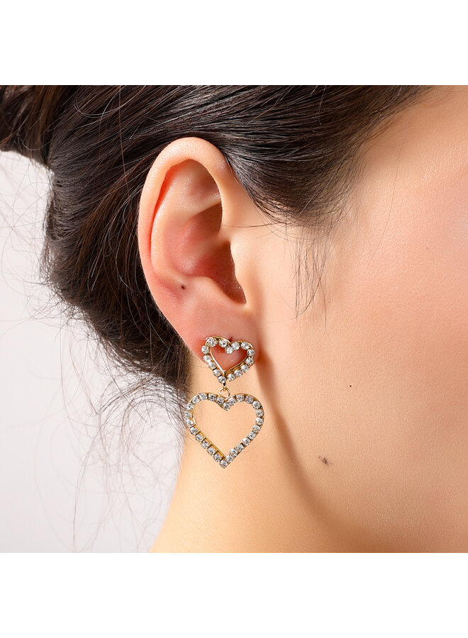 Day & Eve oorbellen E56283-1 Goudkleurig