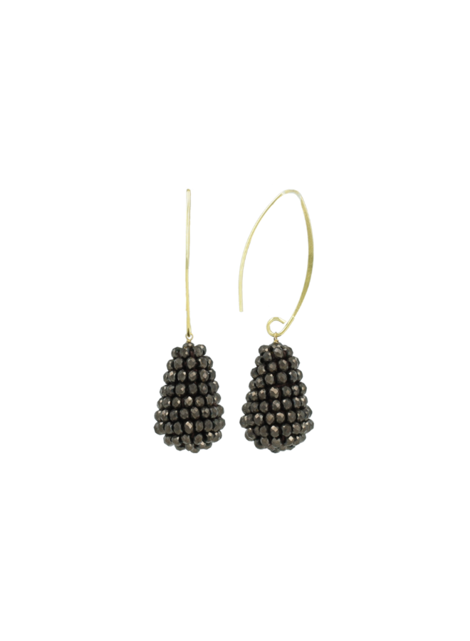 LOTT. oorbellen Amy Kegel S Nutshell/Goud Verguld