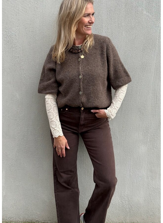 Jeans Rosa Donkerbruin