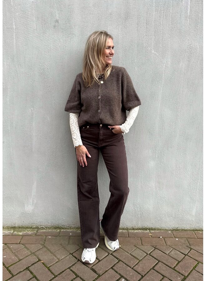 Jeans Rosa Donkerbruin