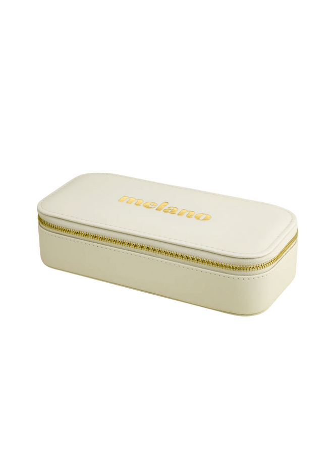 Melano Jewelry Case Crème/Goudkleurig