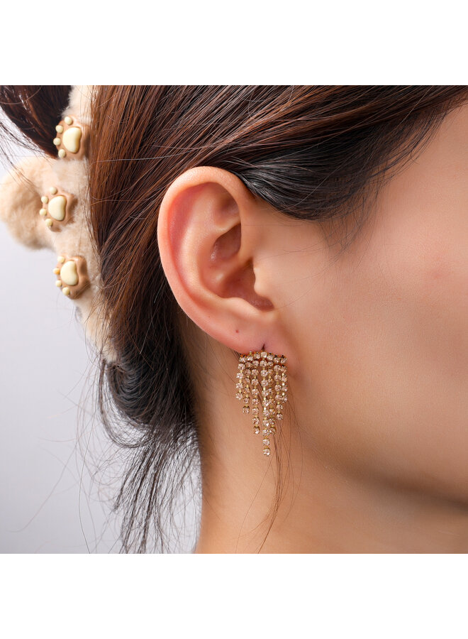 Day & Eve oorbellen E56281-2 Goudkleurig