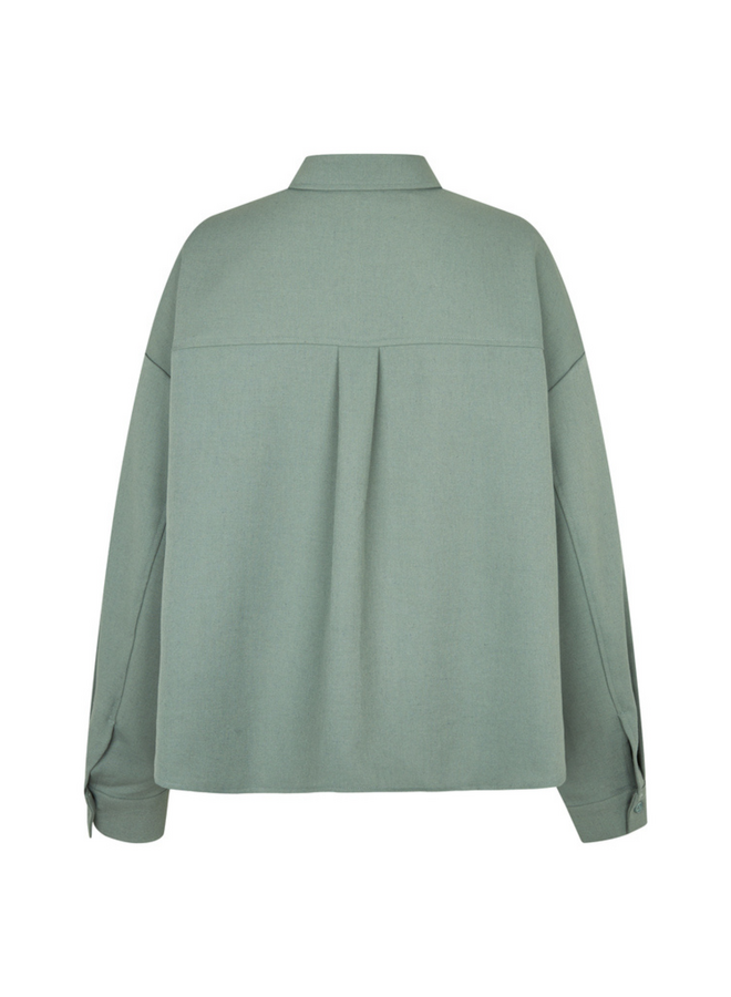 Blouse Levya-M Iceberg Green Melange