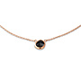 Melano Friends ketting Layla CZ Black Rosékleurig