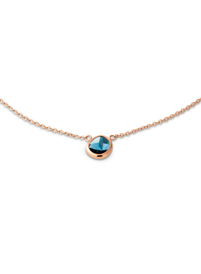 Melano Friends ketting Layla CZ Montana Rosékleurig