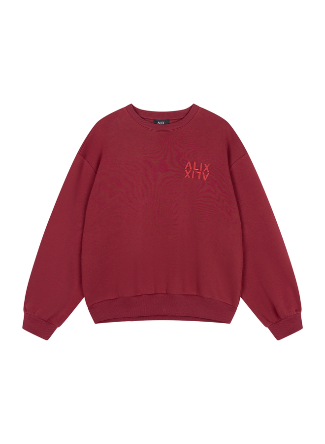 Sweater ALIX Bordeaux