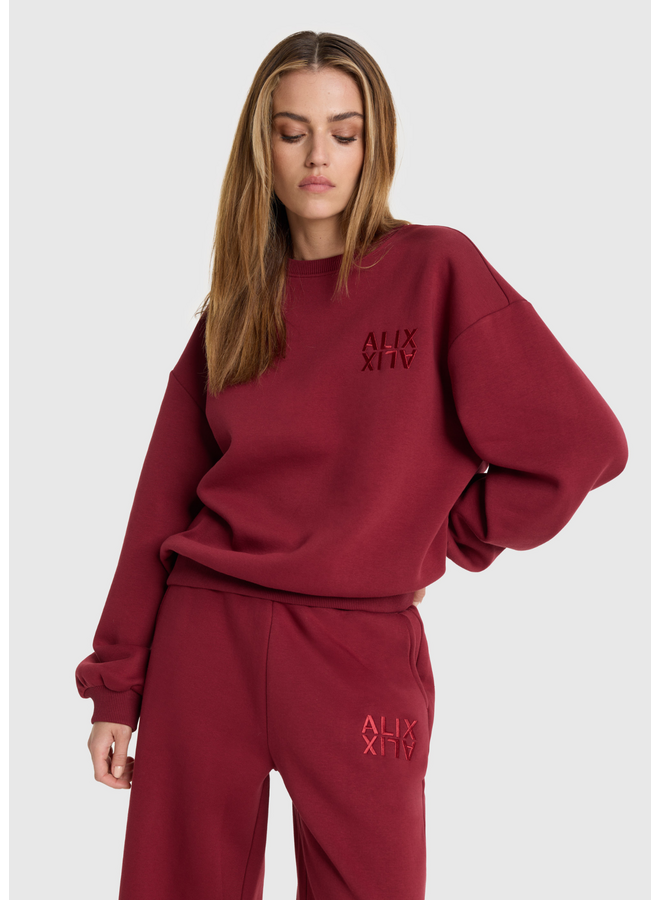 Sweater ALIX Bordeaux