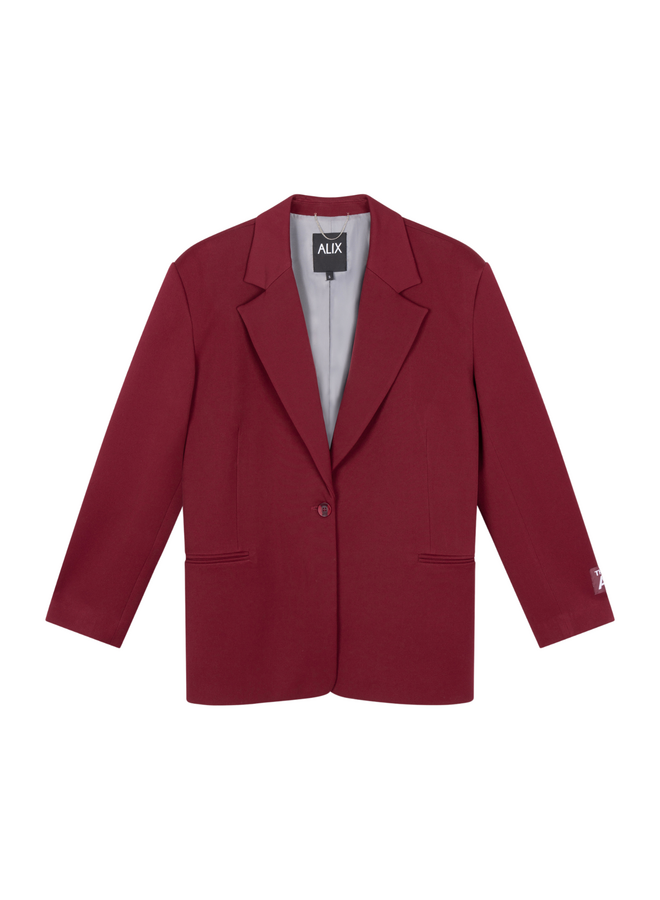 Blazer Oversized Bordeaux