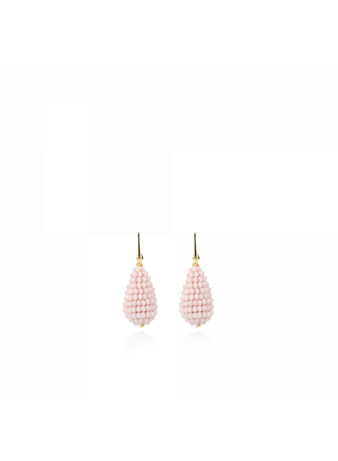 LOTT. oorbellen Amy Kegel S Light Nude/Goud Verguld