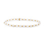 Sparkling Jewels armband Interstellar Moonstone Goudkleurig