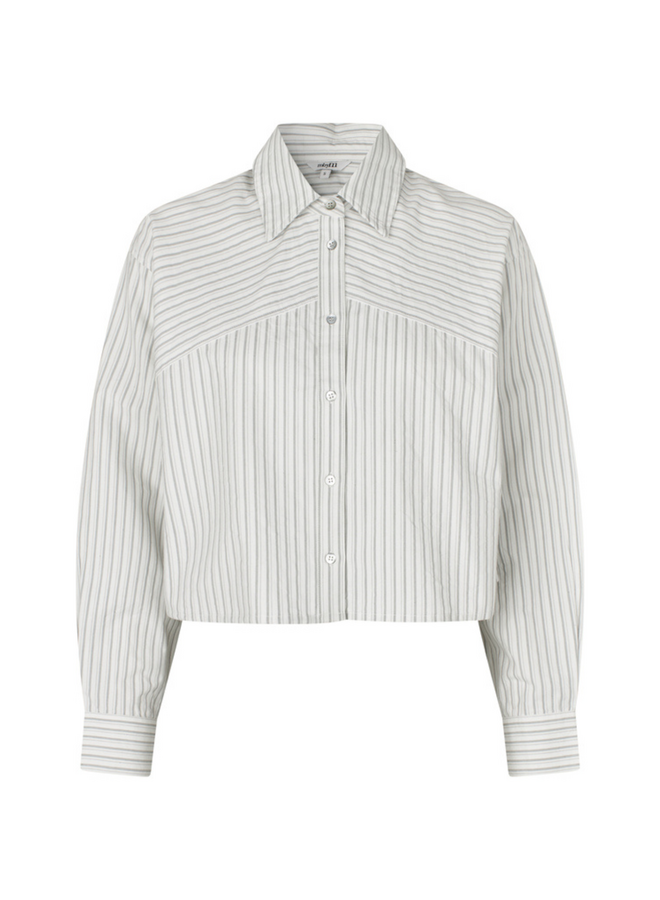 Blouse Emaly-M Grey Carinna Stripe