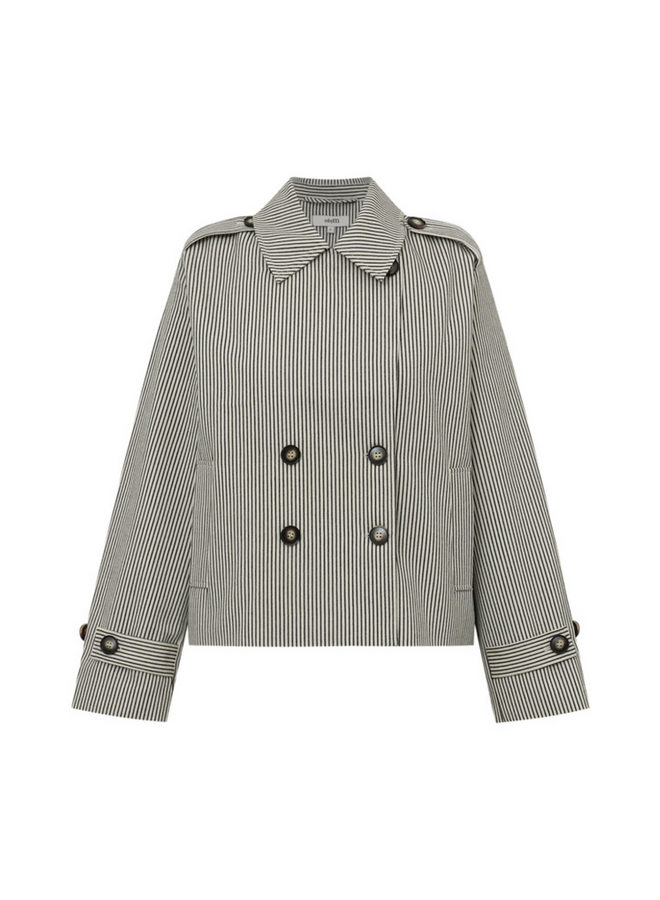 Jack Becker-M Black Beige Stripe