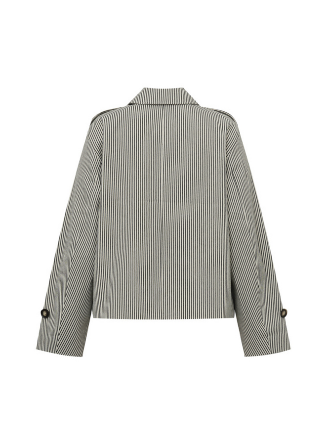 Jack Becker-M Black Beige Stripe