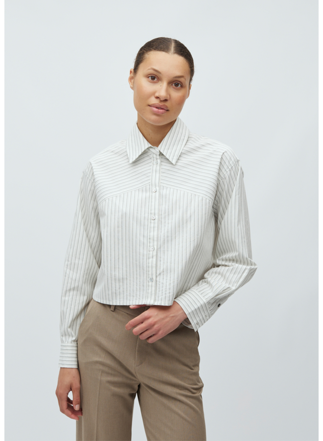 Blouse Emaly-M Grey Carinna Stripe