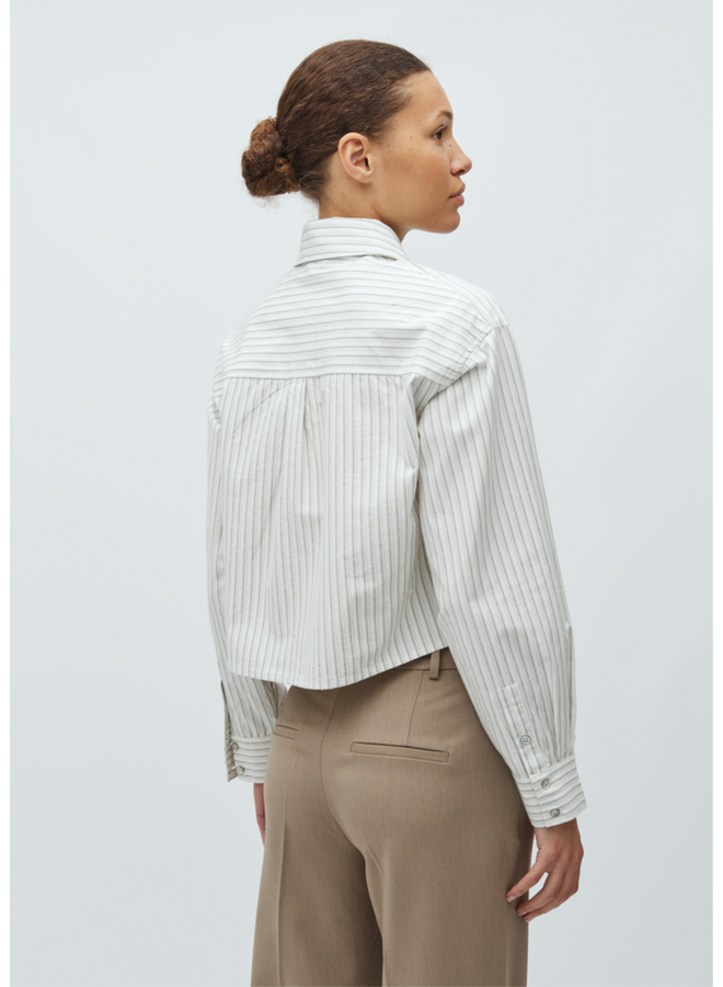 Blouse Emaly-M Grey Carinna Stripe