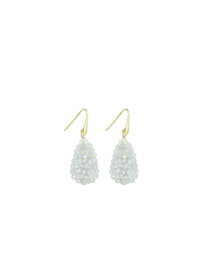 LOTT. oorbellen Amy Kegel S Crystal Silver/Goud Verguld