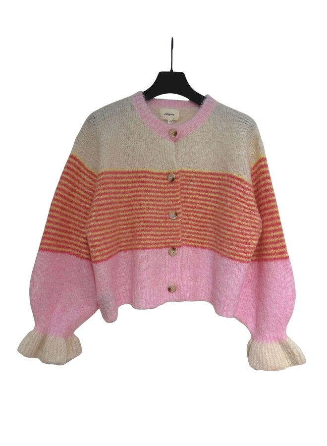 Vest Pip Beige/Roze Onesize