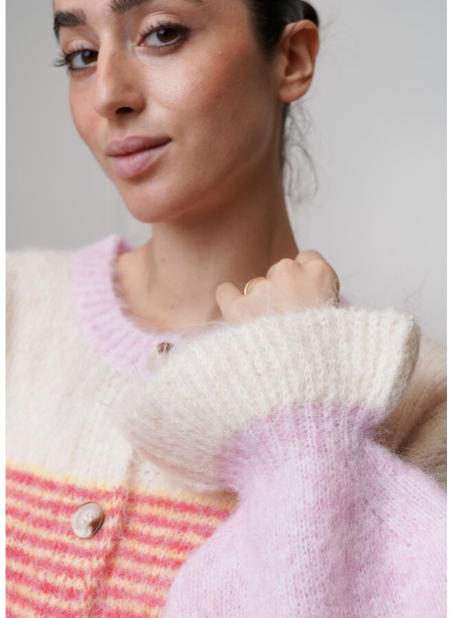 Vest Pip Beige/Roze Onesize