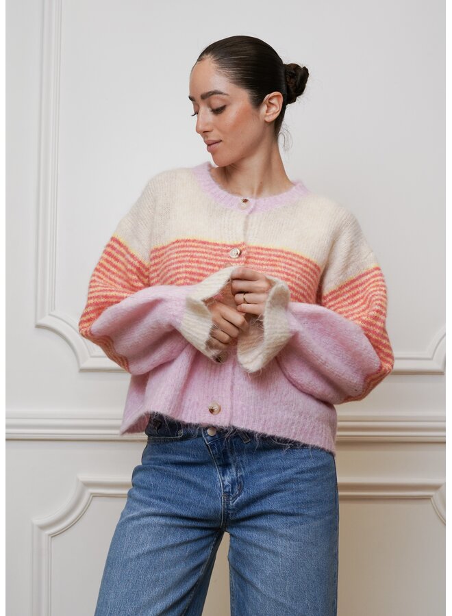 Vest Pip Beige/Roze Onesize