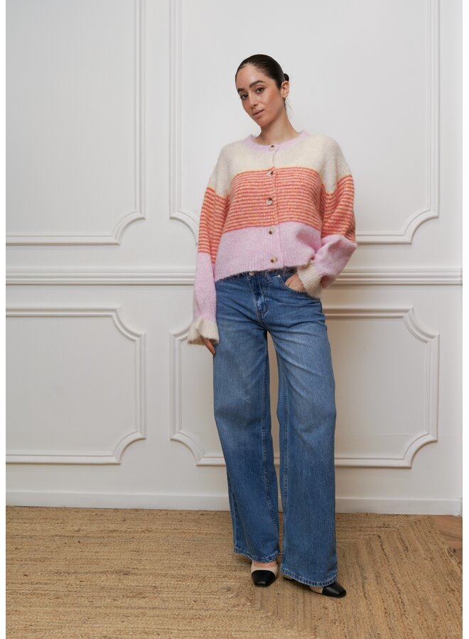 Vest Pip Beige/Roze Onesize