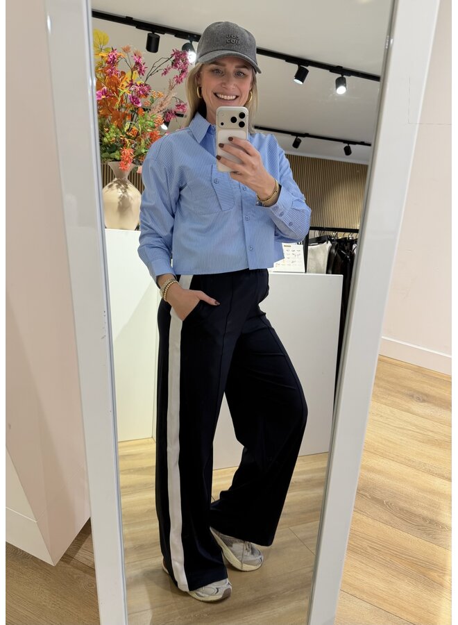 Blouse Emmelia-M Classic Blue Stripe