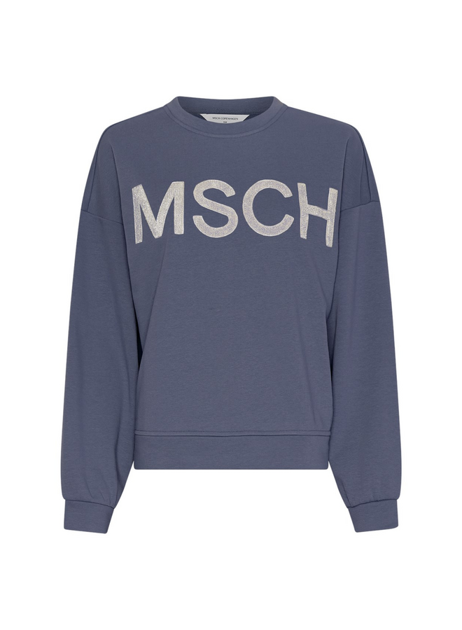 Sweater Mela Briena Indigo/Oatmeal