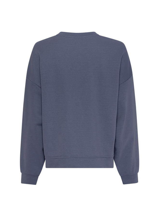 Sweater Mela Briena Indigo/Oatmeal