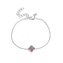 Melano Friends armband Juniper Light Strawberry Zilverkleurig