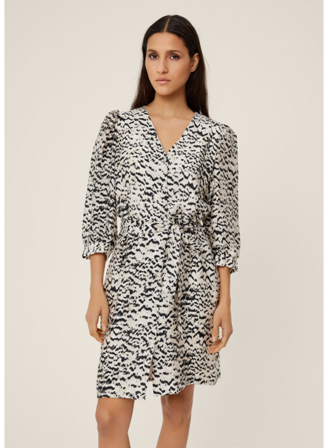 Jurk Philida Maire Black Abstract