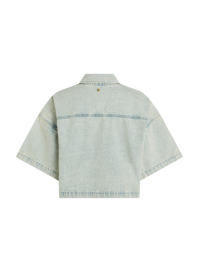 Blouse Denver Carribean Blue Wash