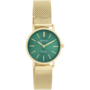 OOZOO Vintage horloge C20297 Goudkleurig/Groen