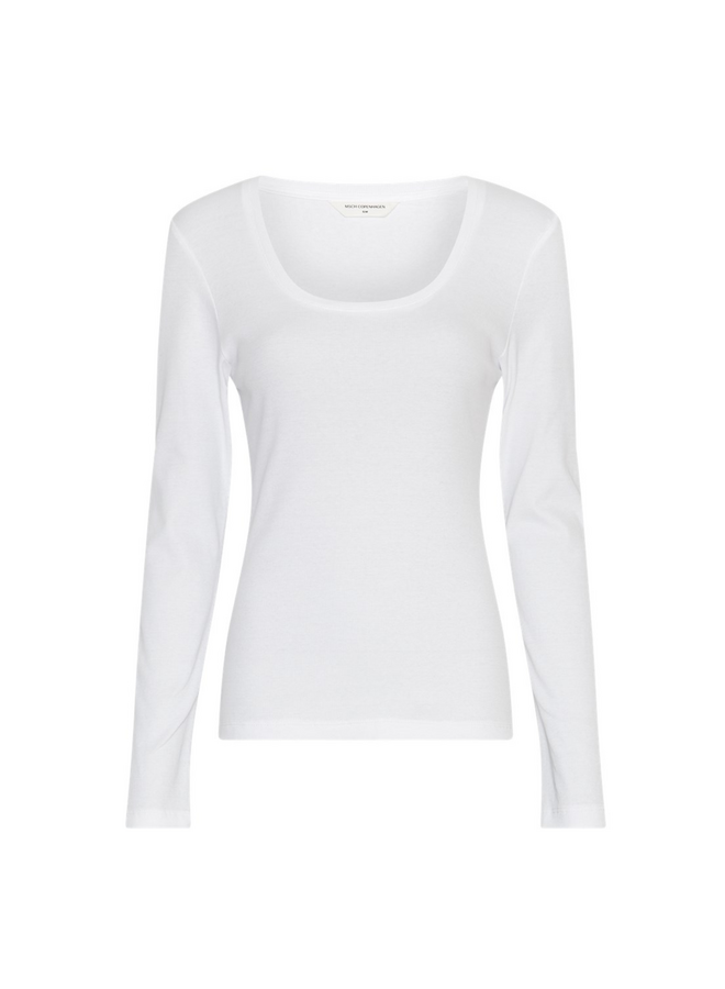 Top Jeanie Rasmia Bright White