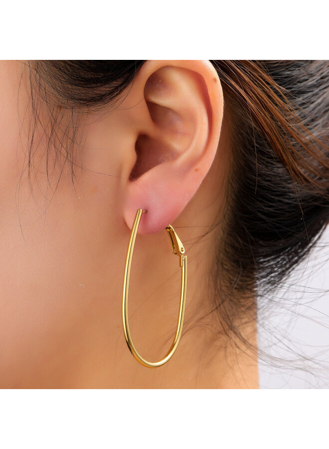 Day & Eve oorbellen E61214-2 Goudkleurig