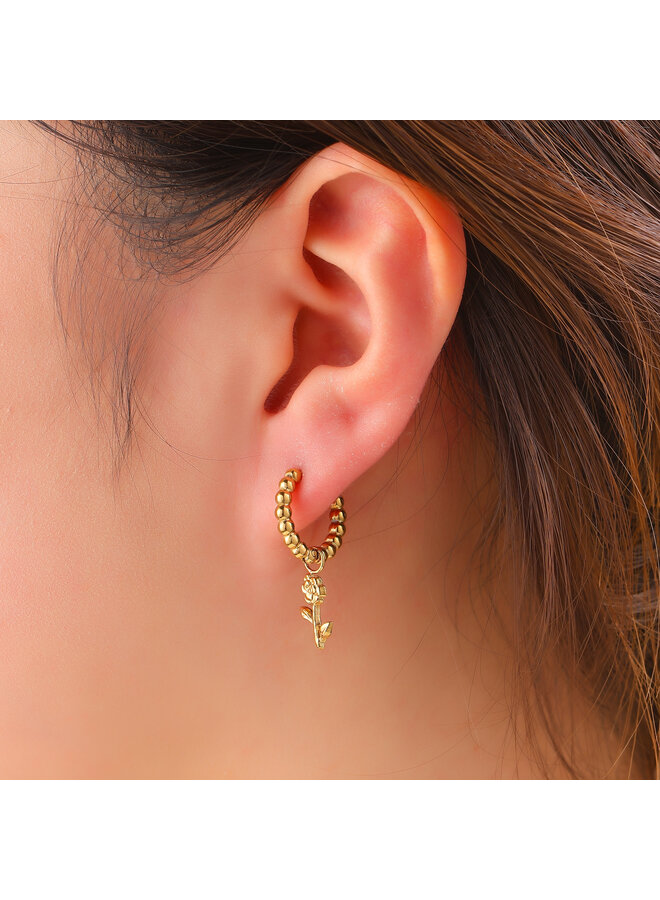 Day & Eve oorbellen E61289-2 Goudkleurig