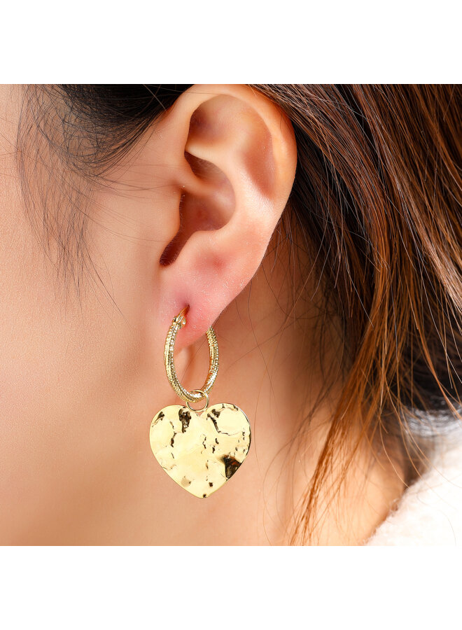 Day & Eve oorbellen E61189-2 Goudkleurig