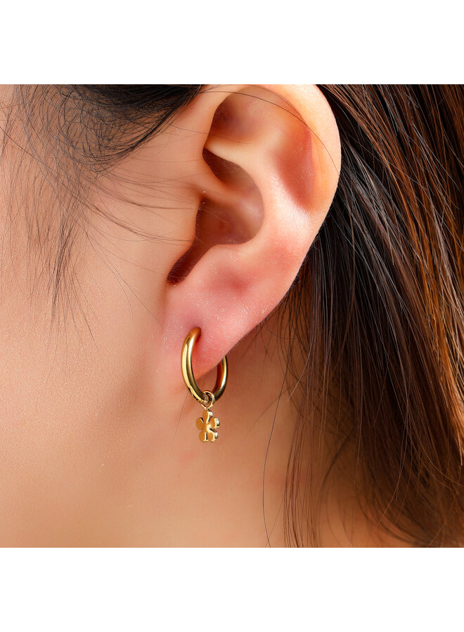 Day & Eve oorbellen E61557-2 Goudkleurig