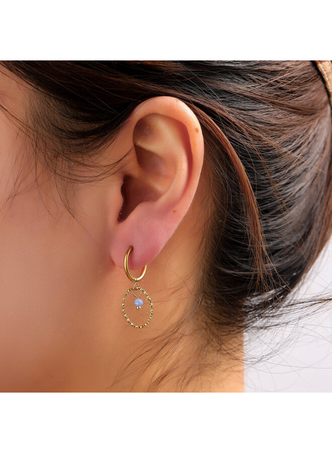 Day & Eve oorbellen E61159-4 Goudkleurig