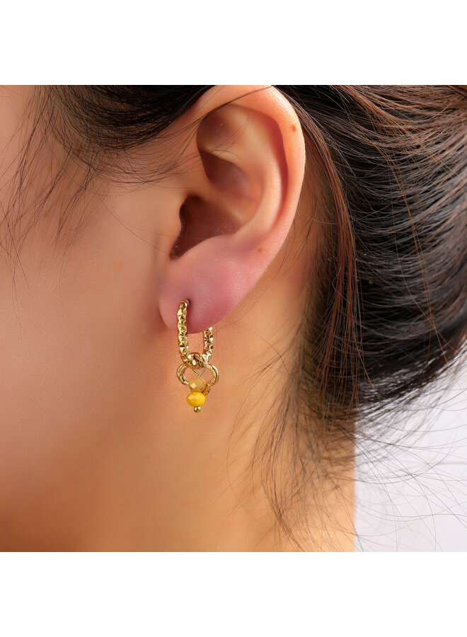 Day & Eve oorbellen E61149-5 Goudkleurig