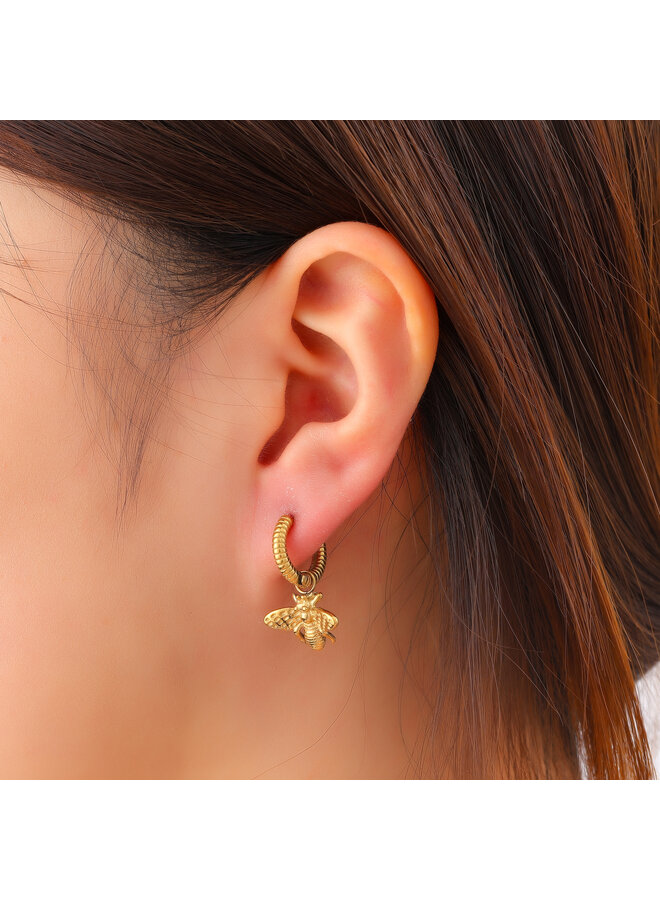 Day & Eve oorbellen E61137-2 Goudkleurig